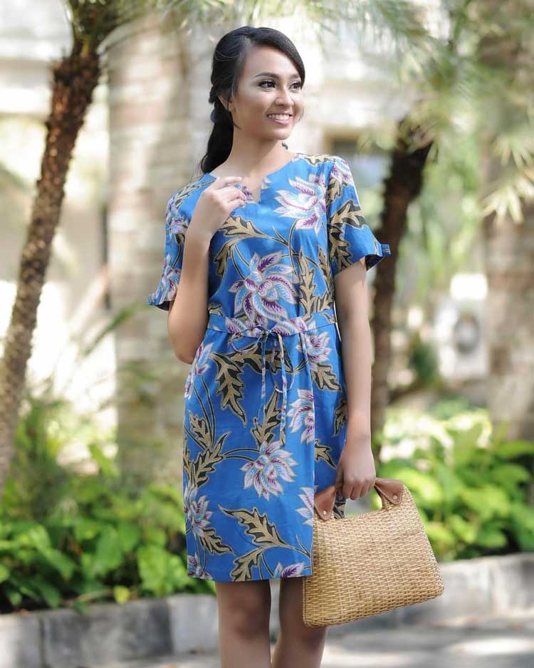 batik keris dress