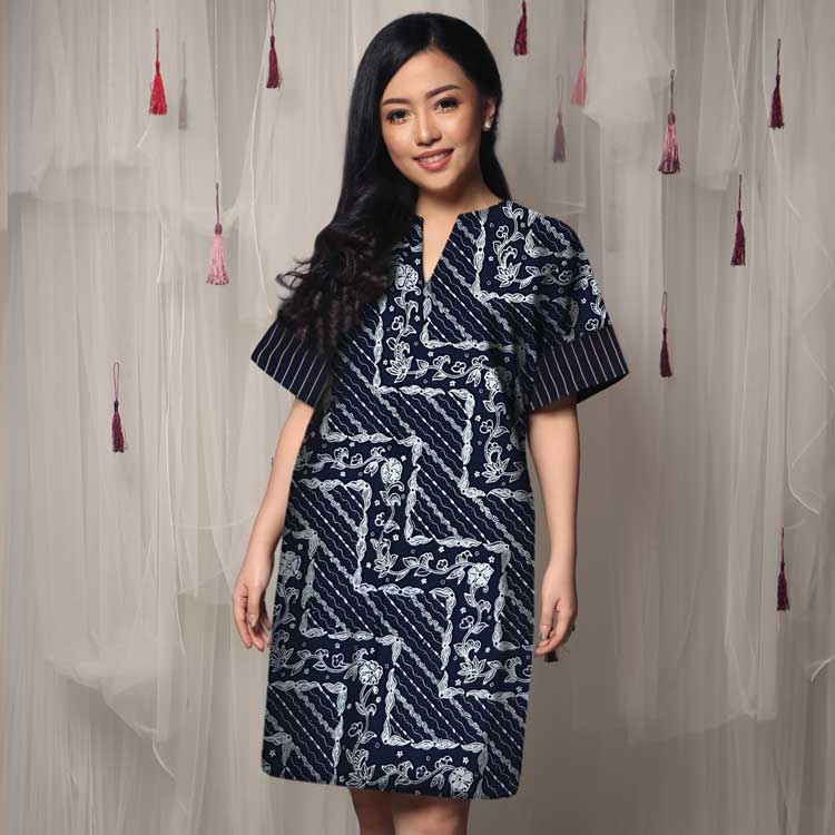 dress batik instagram hits 2018
