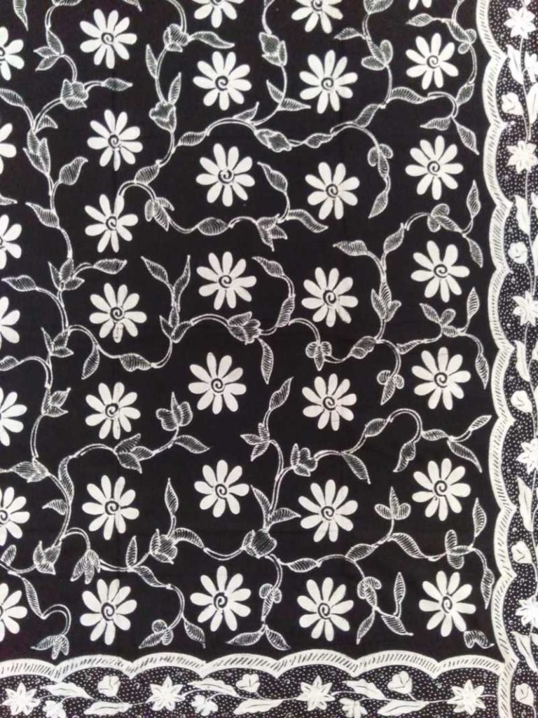 Motif Batik Bunga Raya Lukisan Corak Bunga Simple / Motif Batik Bunga ...