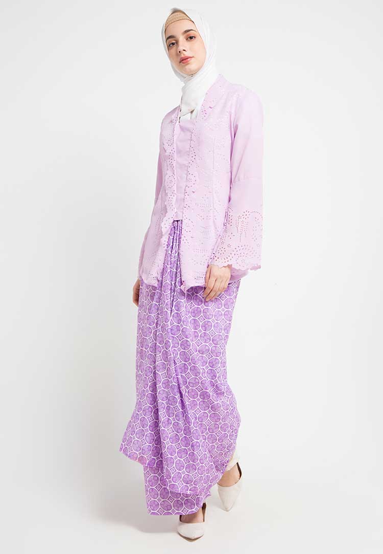 model baju batik muslim wanita kantor