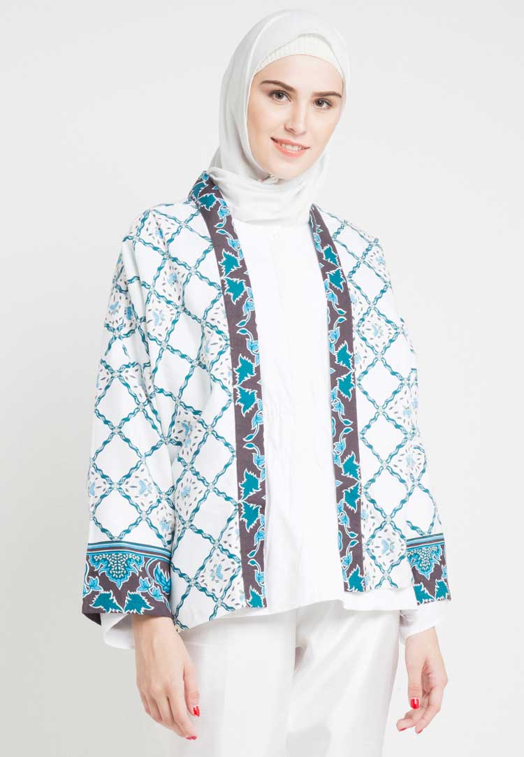 model baju batik muslim remaja terkini