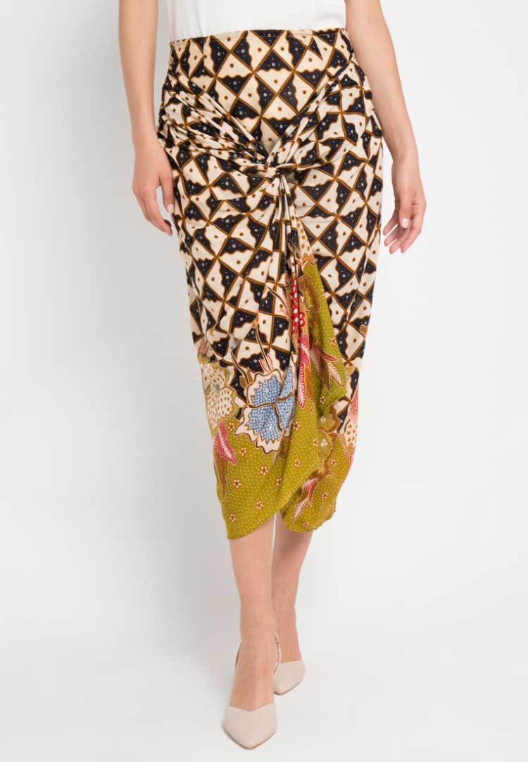 inspirasi model rok batik