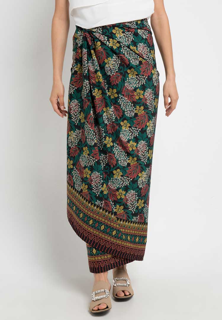 model rok batik simple elegan