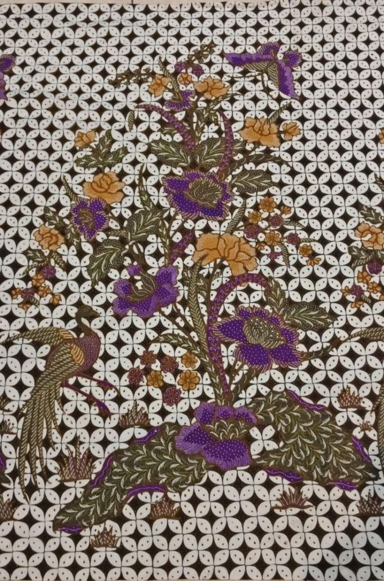 motif batik bunga dan namanya