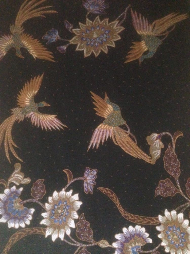 corak batik motif bunga