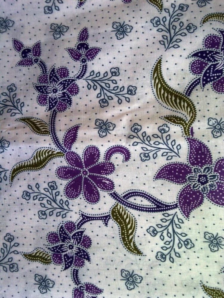 motif batik bunga cdr