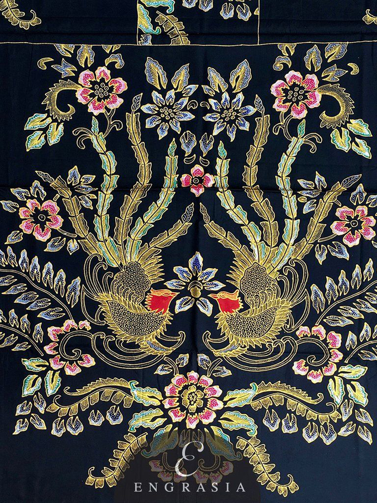 gambar batik pekalongan motif flora