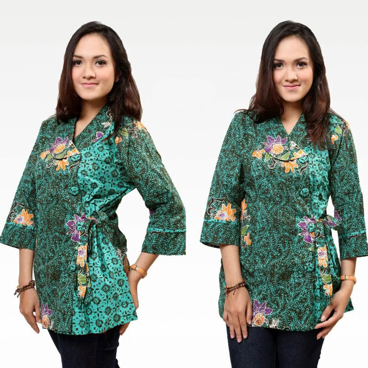desain baju batik etnik