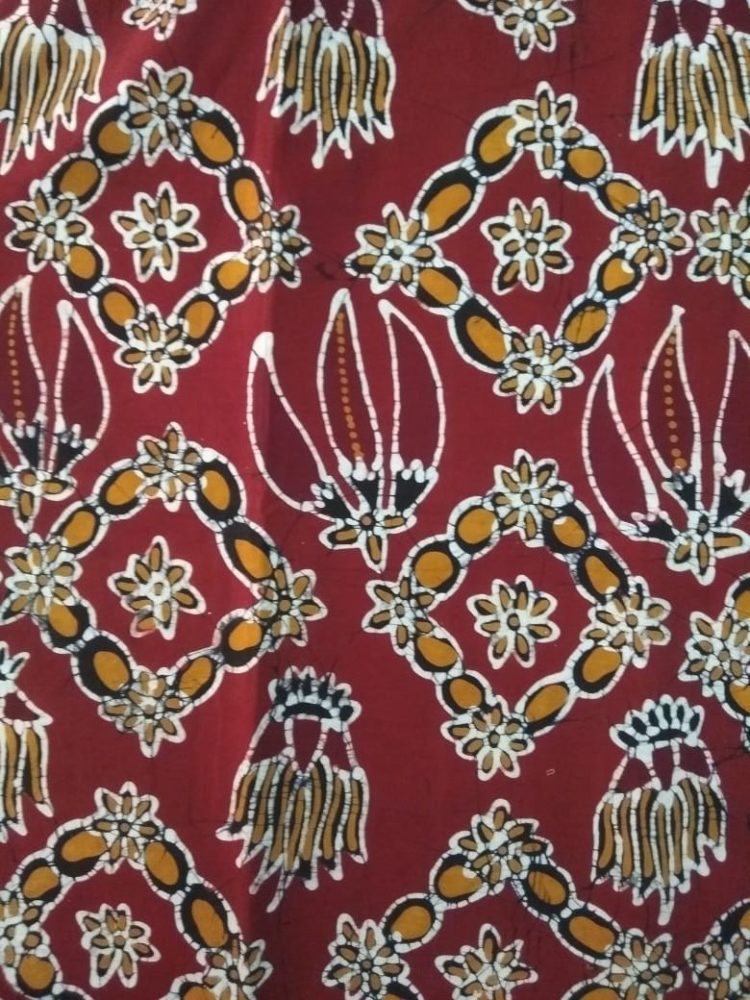 motif batik tumpal sederhana