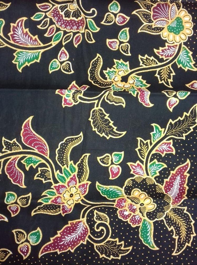 motif batik kawung sederhana