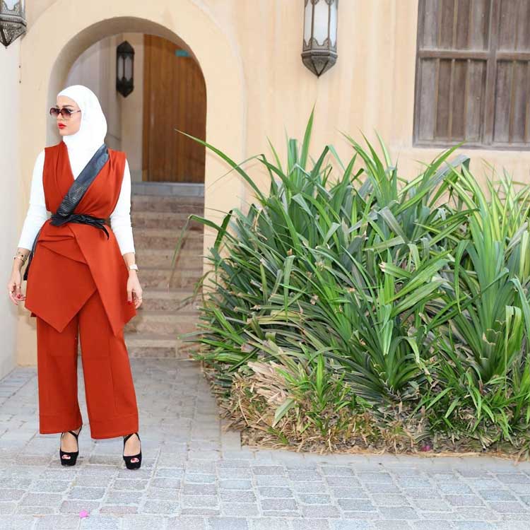 fashion hijab kulot