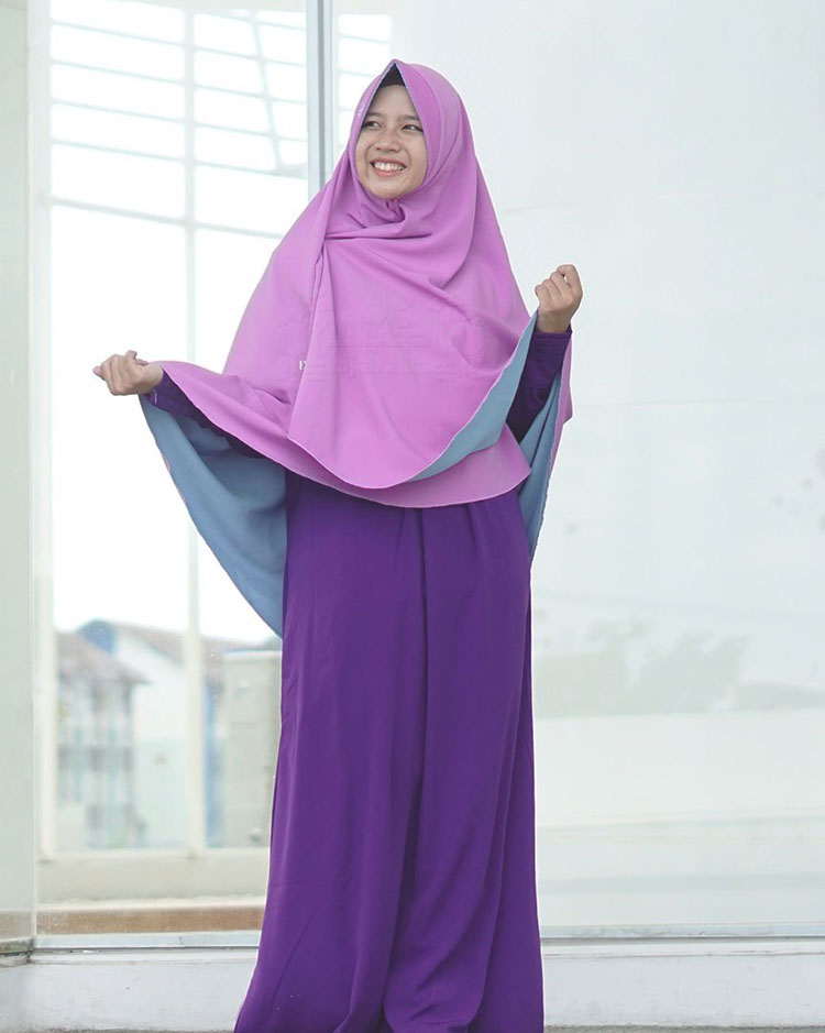 model hijab alila khimar syari instagram terbaru