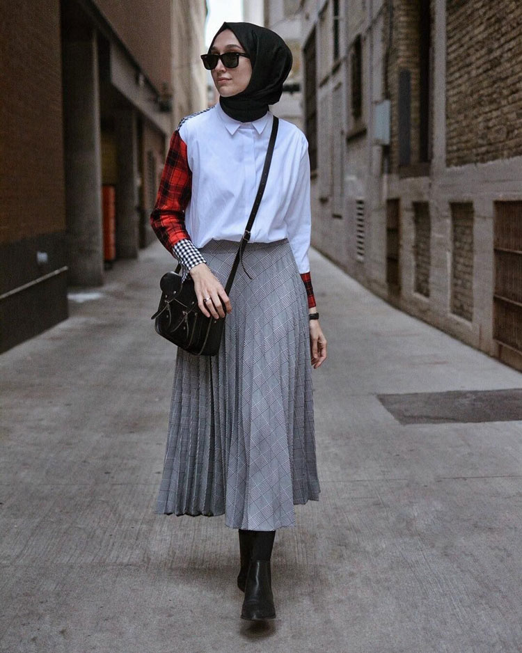 Inspirasi modis pembahasan fashion anak tentang  Konsep Modis 24 Fashion Hijab Anak Sma
