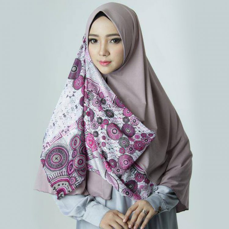 model hijab buat muka bulat