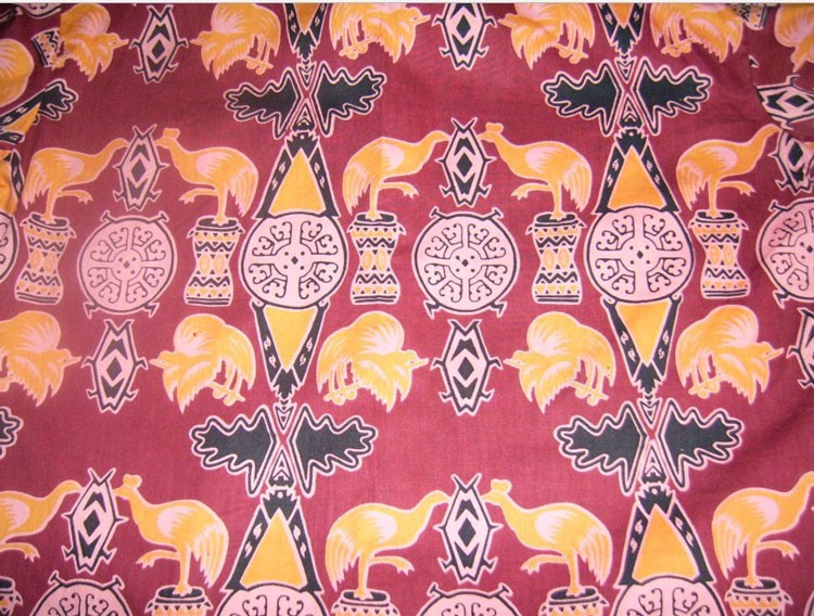 gambar motif batik papua dan maknanya