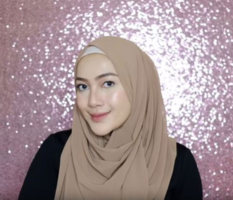 tutorial hijab pashmina terbaru 2017