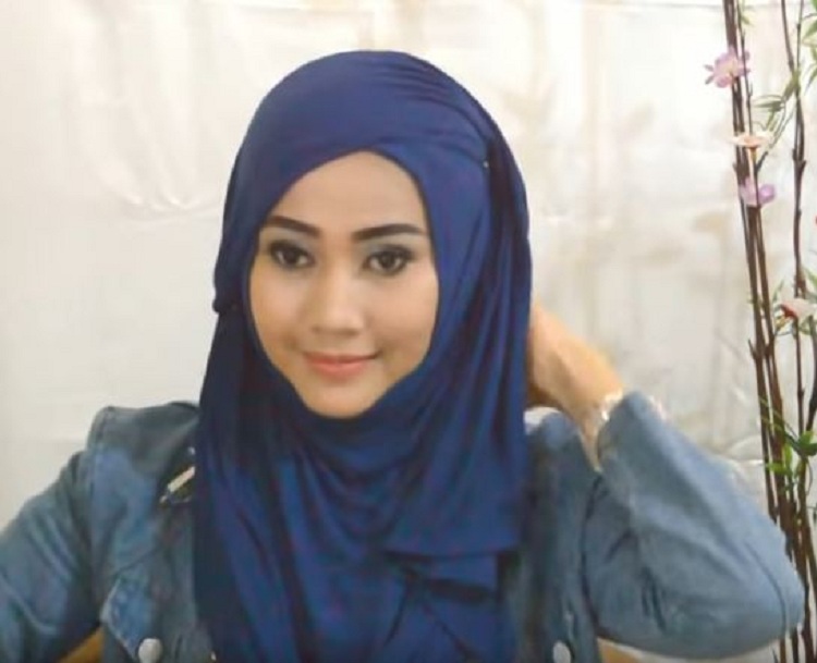 tutorial hijab pashmina gita sav