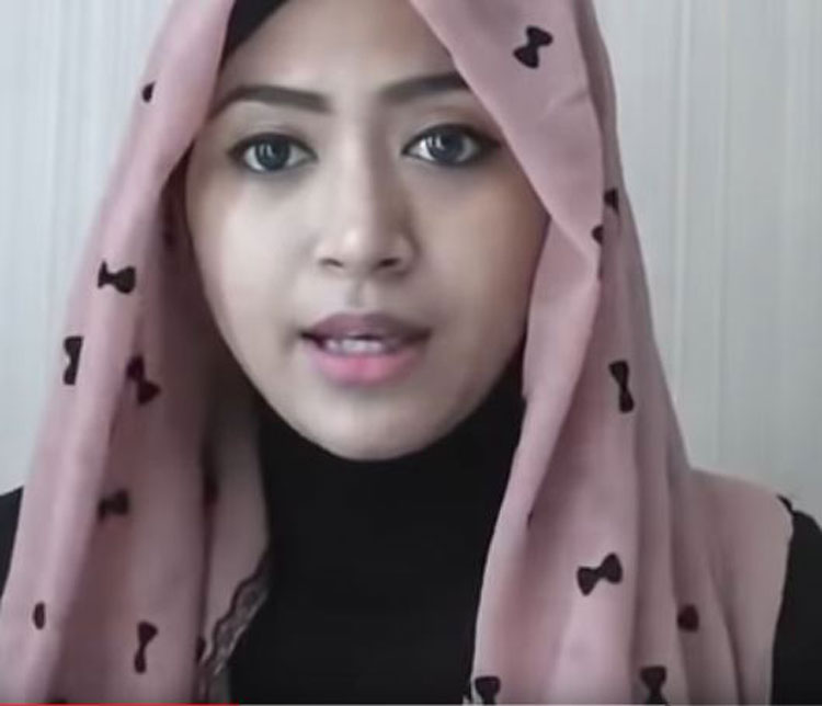 tutorial hijab pesta nikah