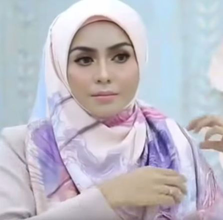 tutorial hijab segi empat jenahara
