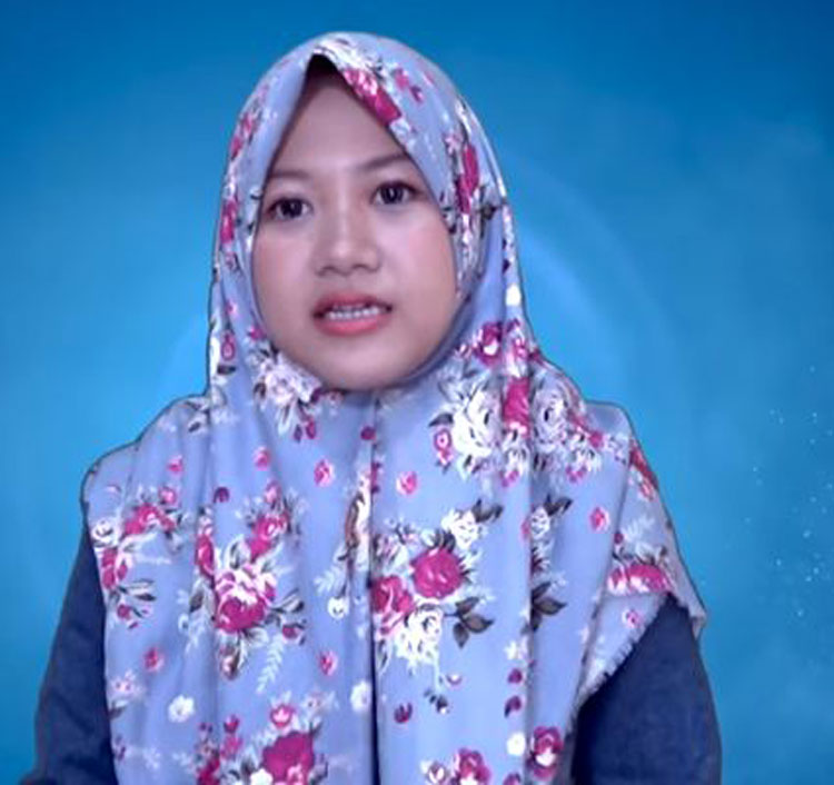 tutorial hijab segi empat oki setiana dewi