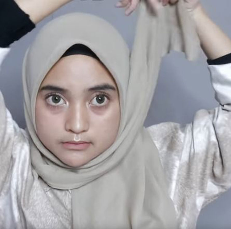 tutorial hijab segi empat untuk ijab qobul