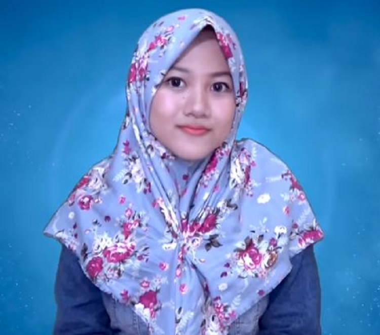 tutorial hijab segi empat pita