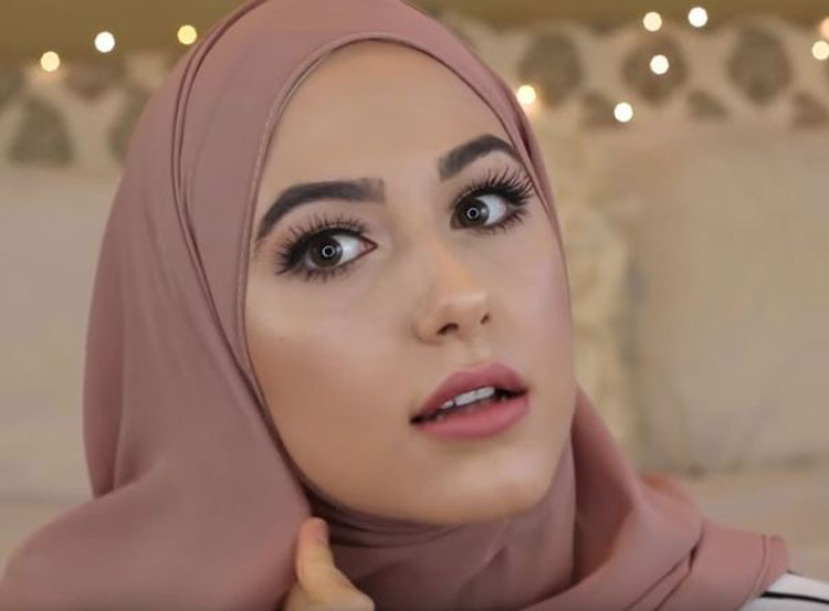 tutorial hijab simple formal