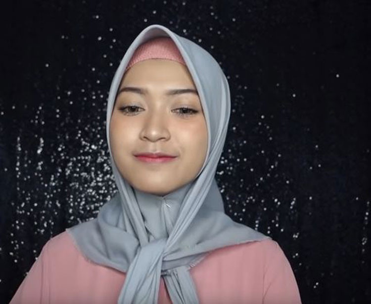 tutorial hijab joyagh simple