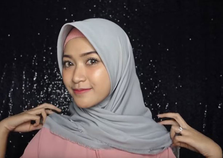 tutorial hijab simple jaman now