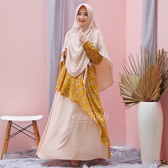 gamis alwa hijab terbaru 2019