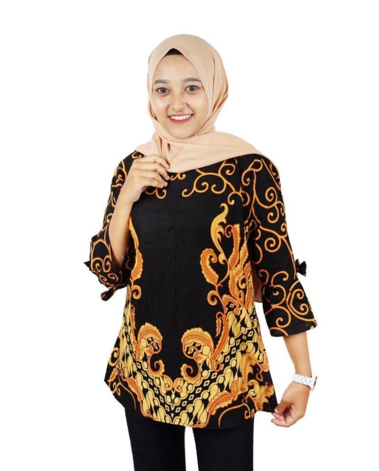 blouse batik elegan