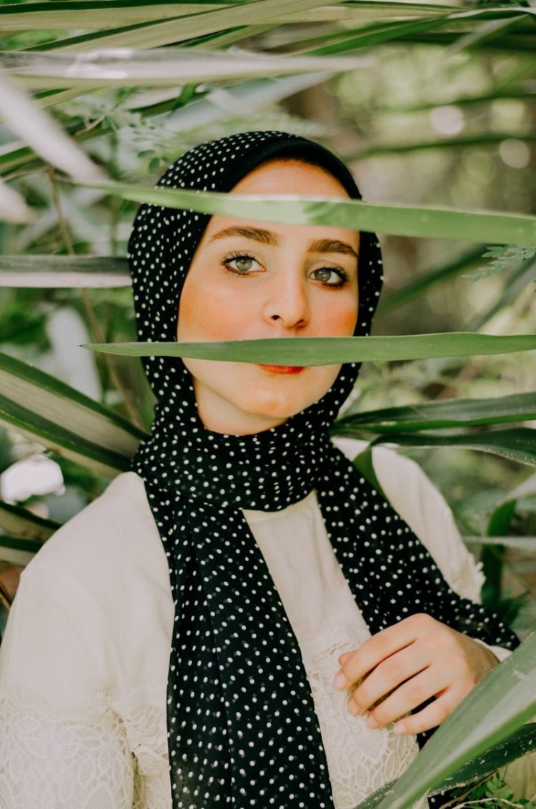 Dewy hijab photography