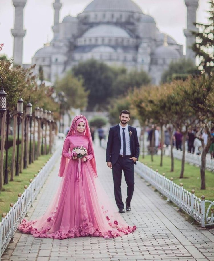 prewedding hijab siluet
