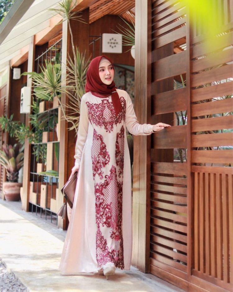 model gamis kebaya modern hijab