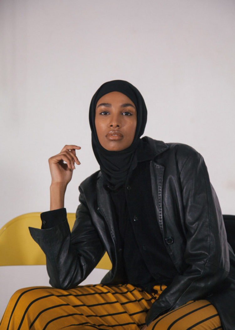 modern instant hijab model