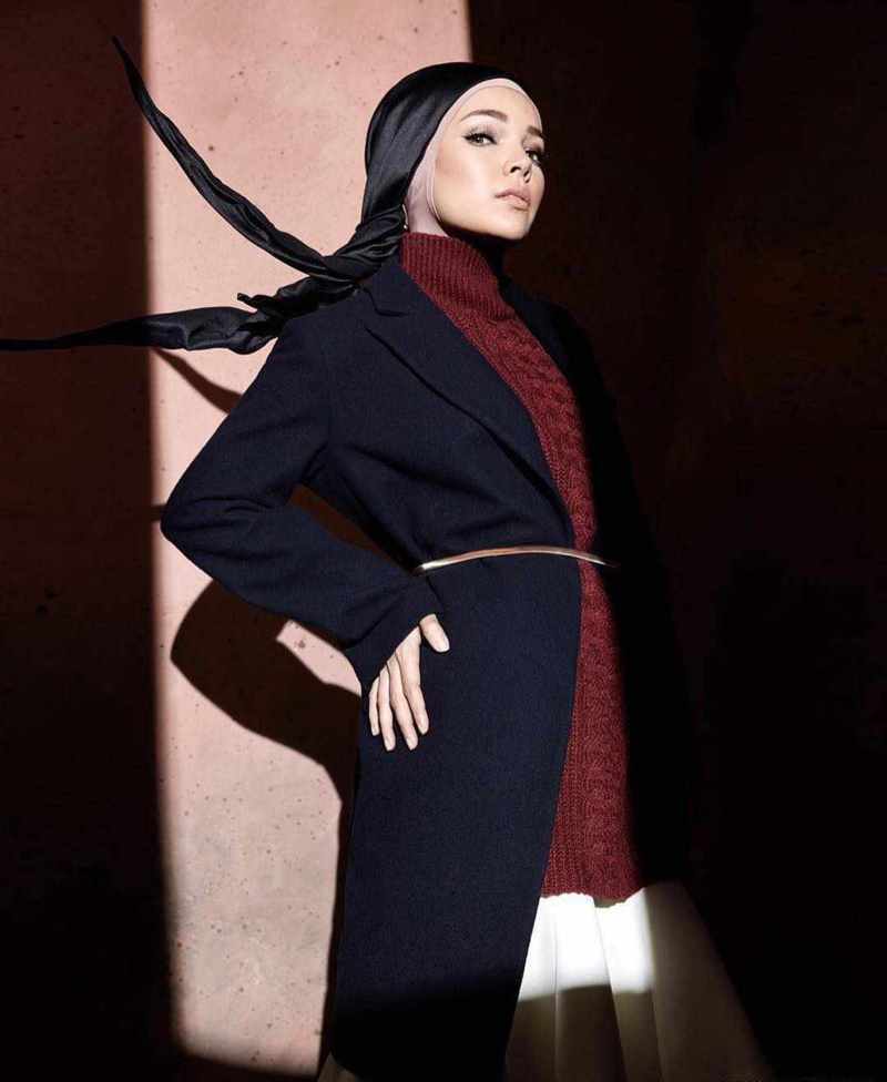 Gucci Hijab Model