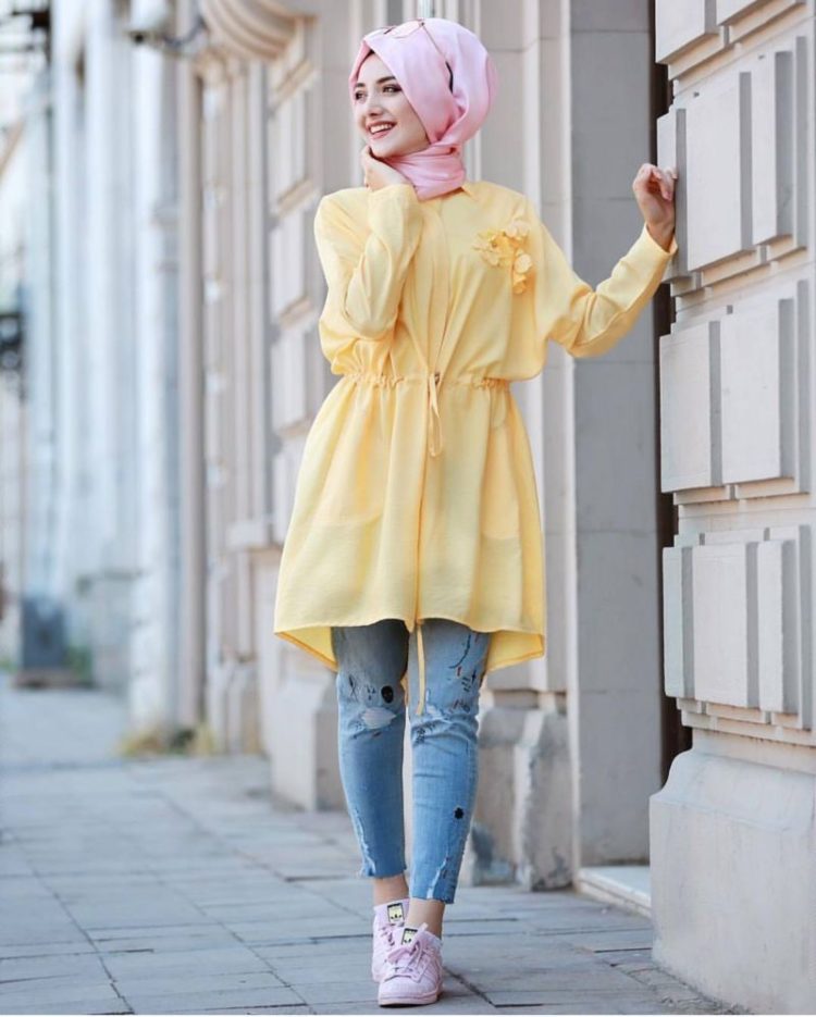 gaun hijab modern