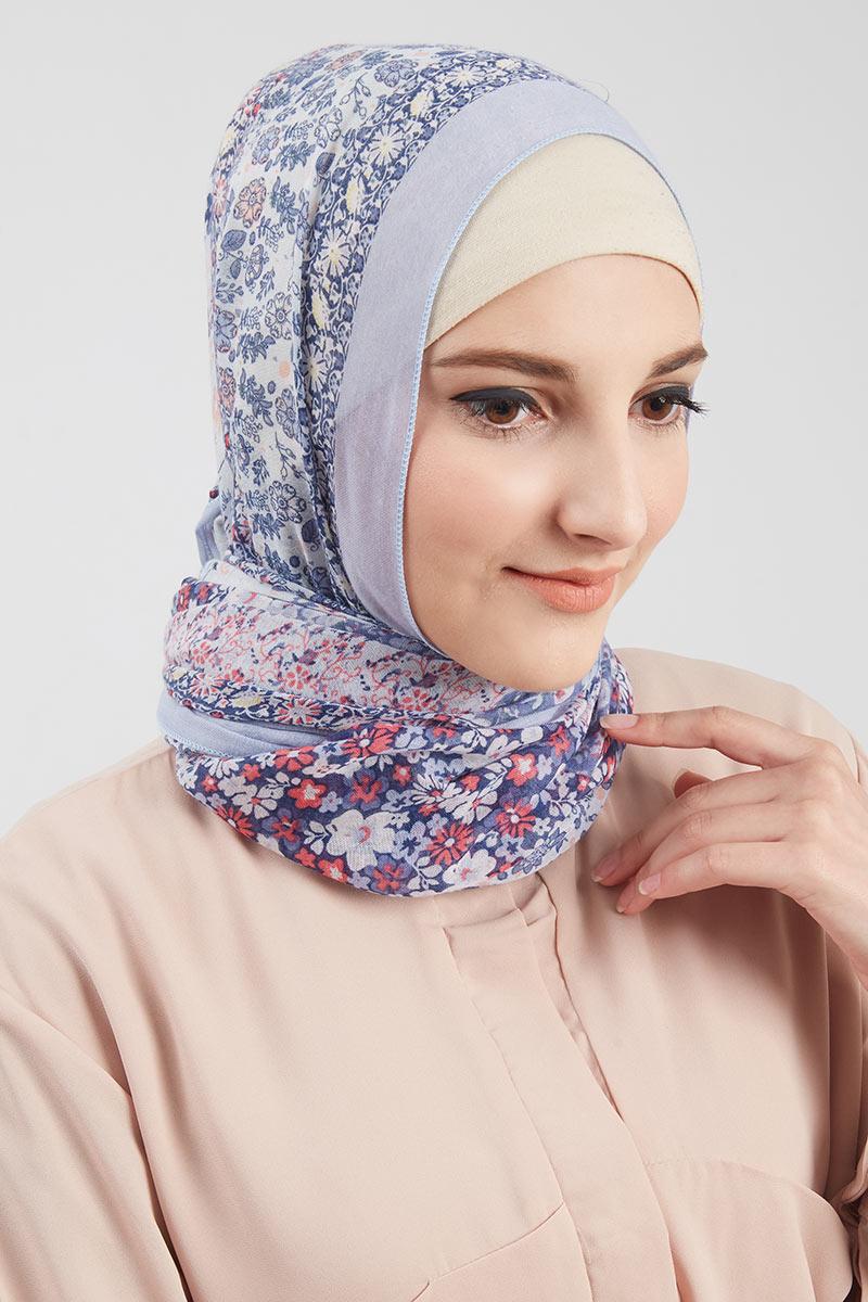 hijab segi empat elegan