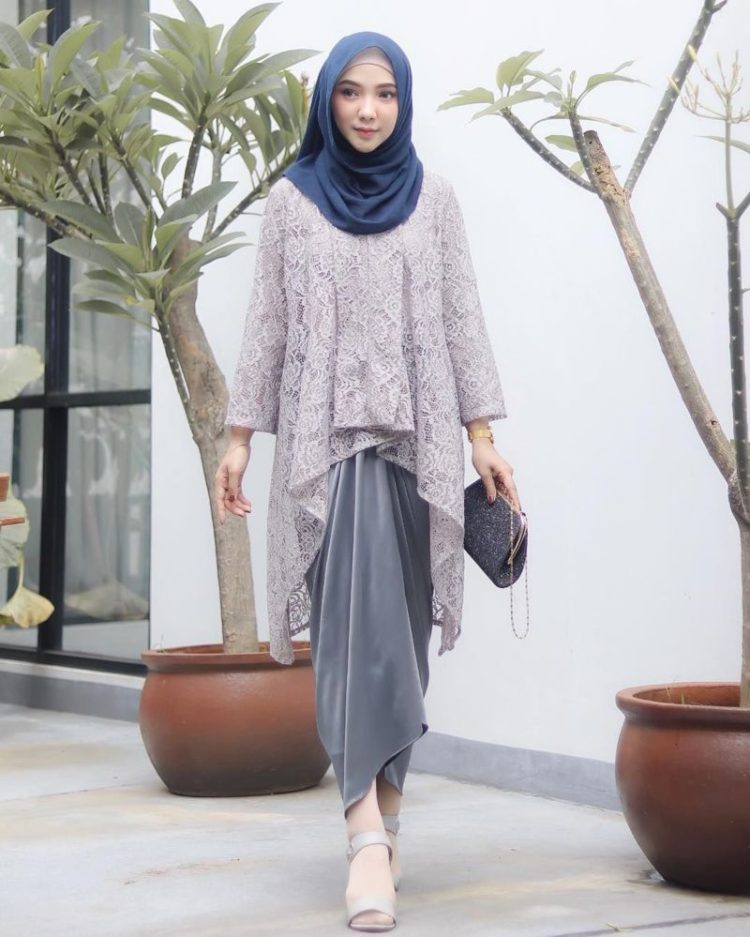 kebaya modern jumbo hijab