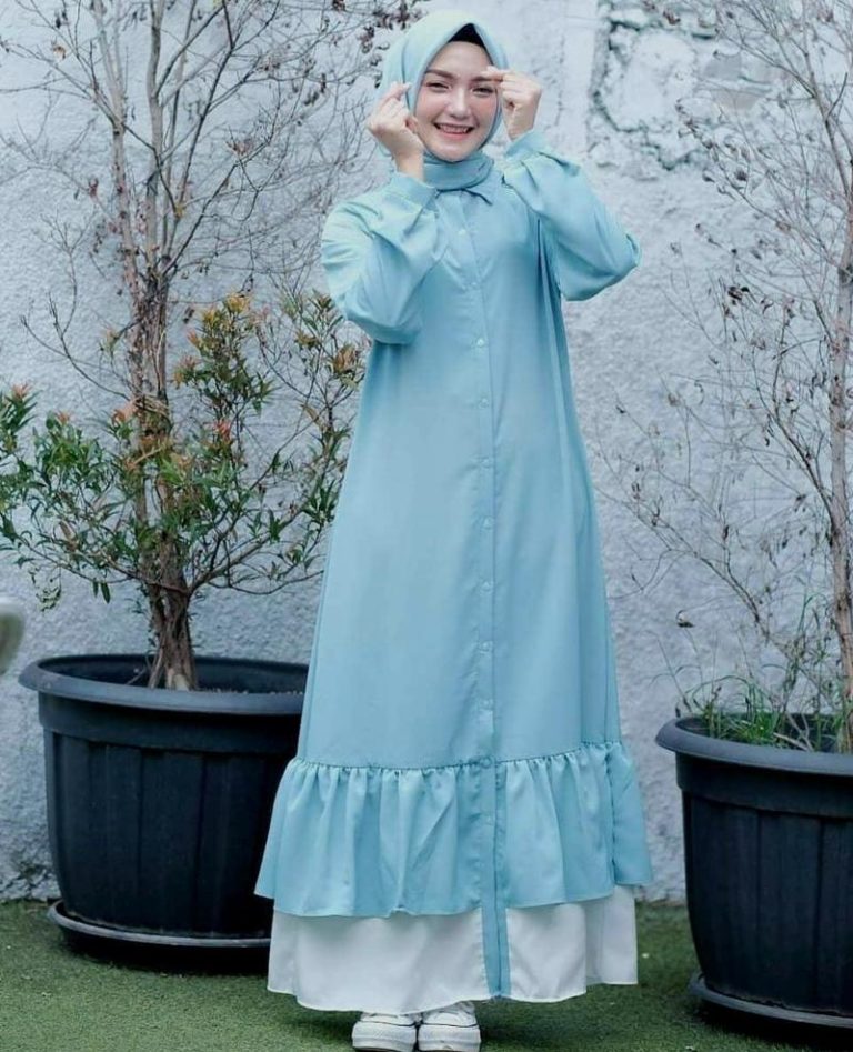   30 Model  Gamis  Simple  Tapi  Mewah  MODERN ELEGAN 