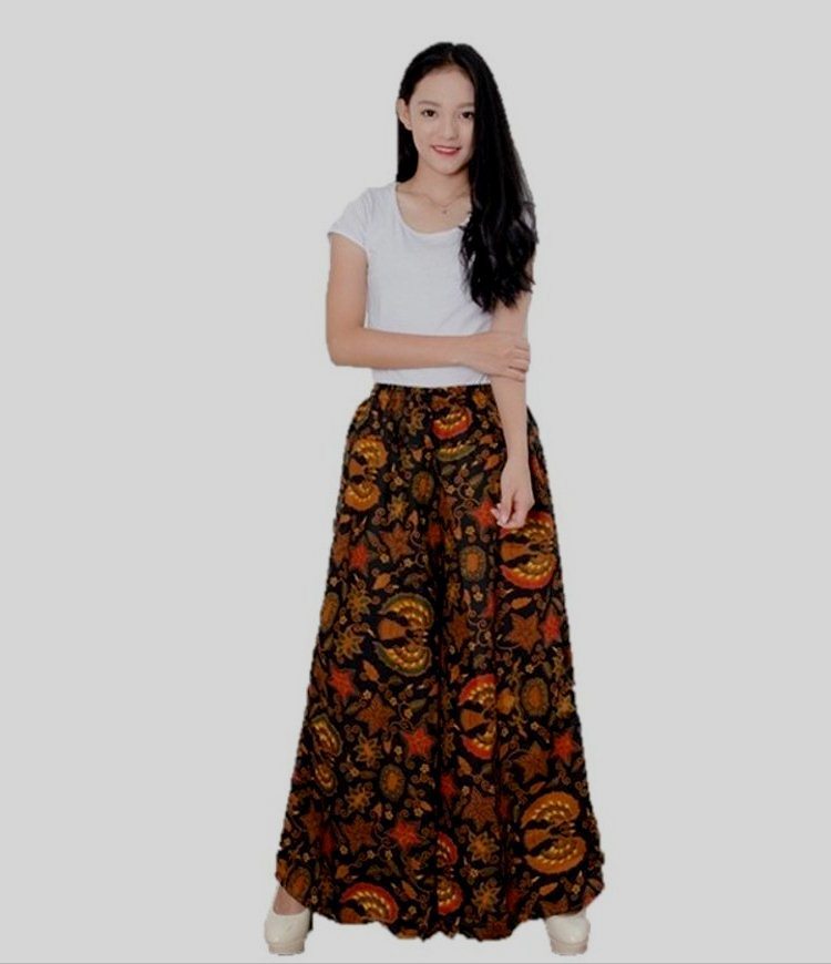 √ 30+ Model Kulot Batik (SETELAN CELANA PANJANG) TERBARU!