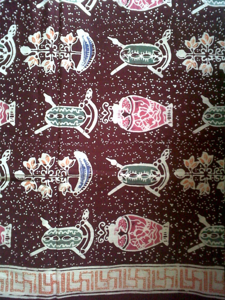 motif batik suku dayak