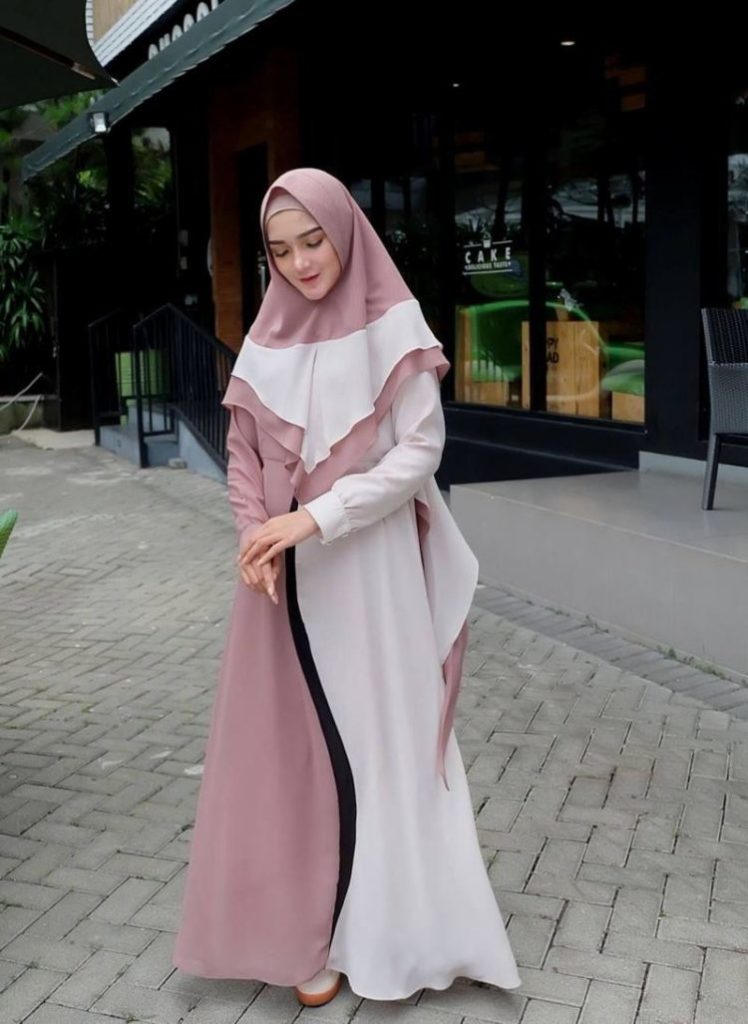   30 Model Gamis Muslimah  Terbaru MODERN REMAJA PESTA 