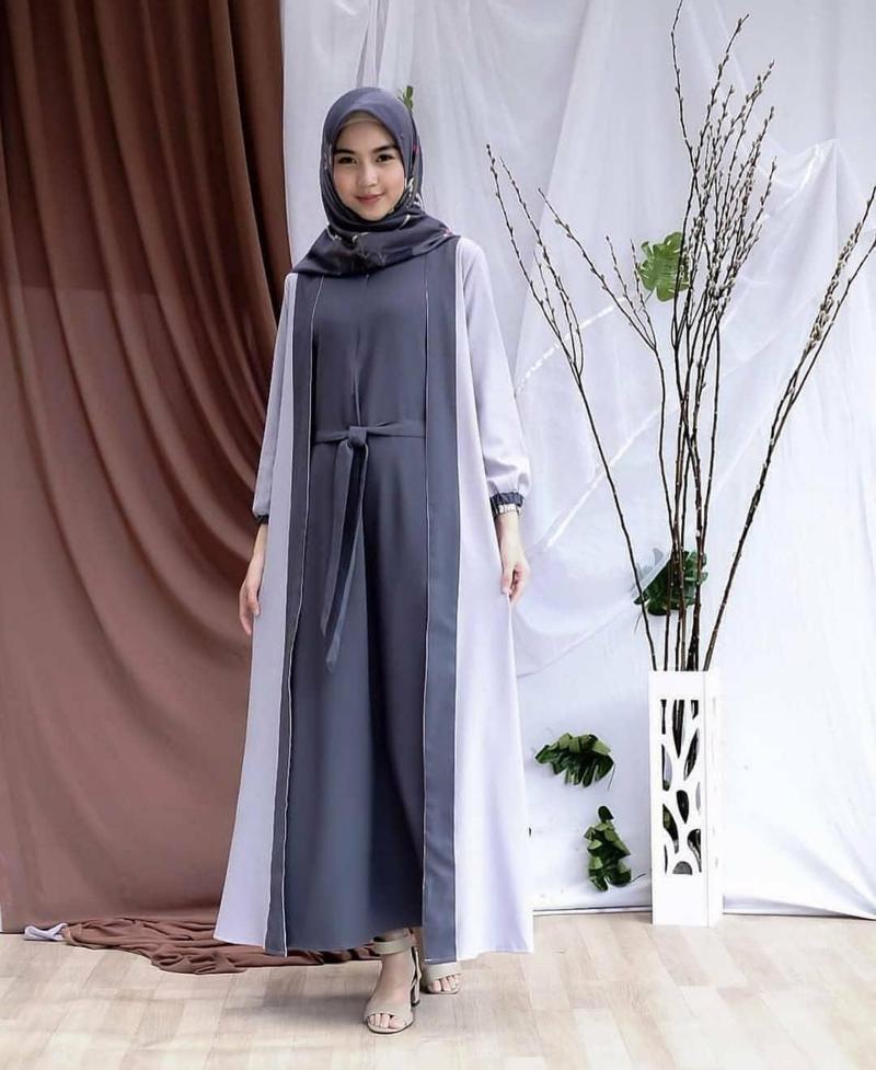 gamis muslim anak fashion show