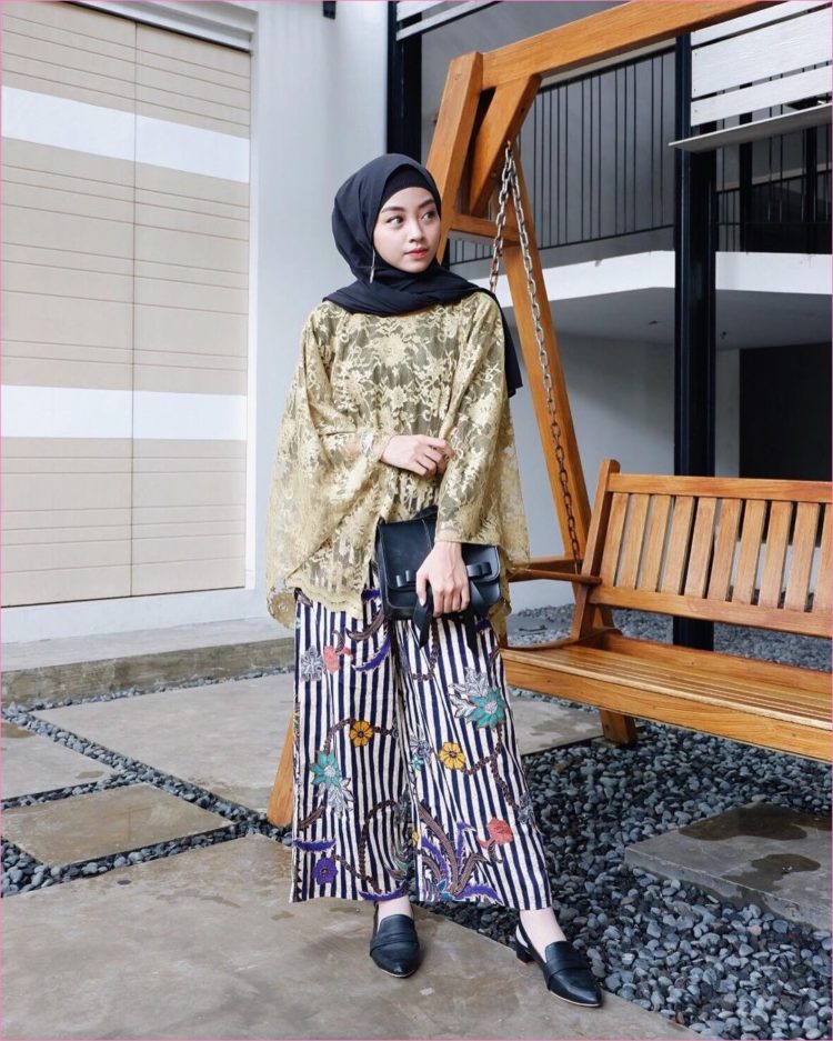 kulot rok batik