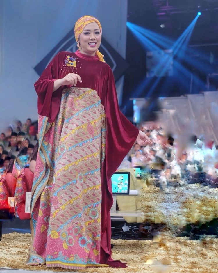 long dress batik jumbo