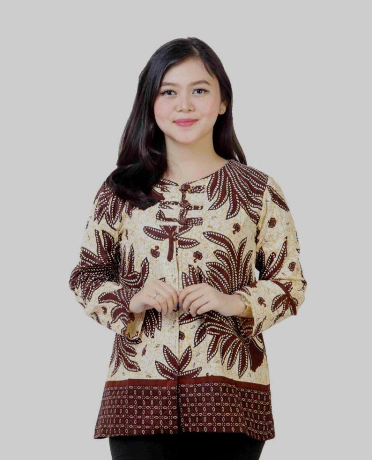 model seragam batik etnik