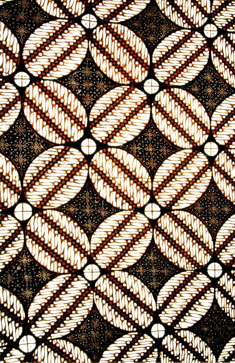 gambaran batik geometris