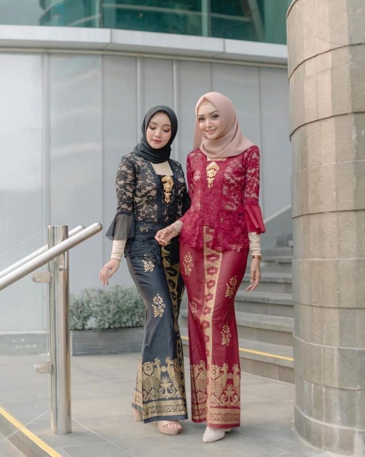 tutorial hijab syari kebaya kutu baru
