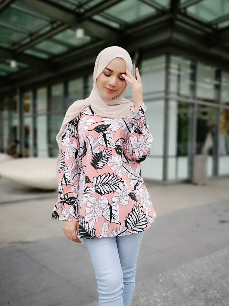 baju blouse muslimah dress